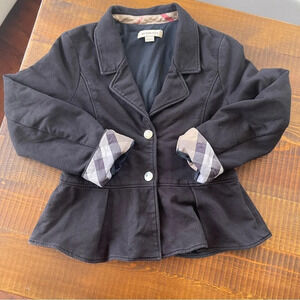 Burberry kid baby Vest jacket 6T black Burberry